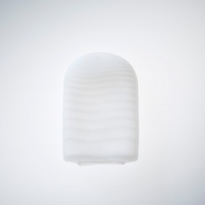 Tenga - 口袋型自慰套 - 白色波纹曲线 照片