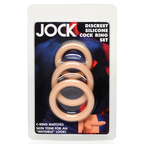 Jock - Cock Ring Set - Light photo