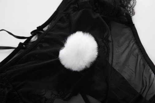 SB - 性感兔子服装 - 黑色 照片