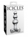 Icicles - 三重玻璃后庭按摩器47号 - 透明 照片-4