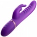 Erocome - 小犬座 加熱推撞震動棒 - 紫色  照片-3
