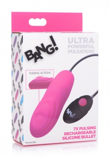 Bang! - 7X 脉动震动子弹 - 粉红色 照片