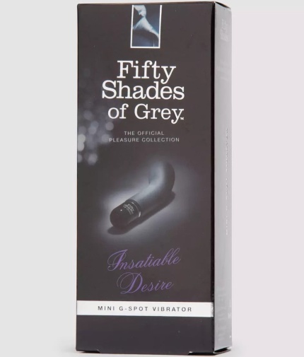 Fifty Shades of Grey - Insatiable Desire Mini G-Spot Vibrator - Black photo