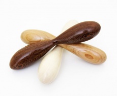 DeeLeeDoo - Hoop Wood Dildo - Wenge photo