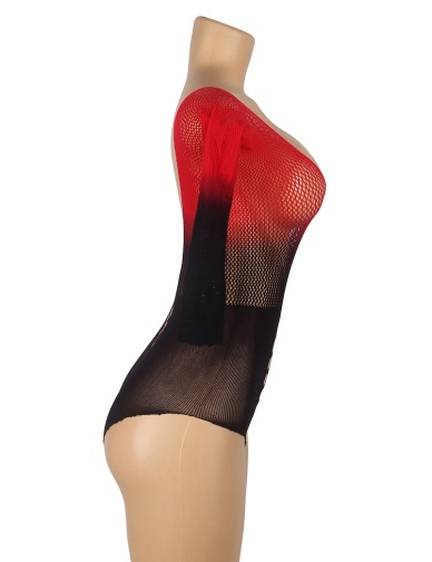 Ohyeah - Gradient Body - Black/Red - M 照片