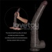 Lovetoy - 16" Dual Layered King Sized Cock - Black photo-7