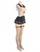 Ohyeah - Sexy College Costume - Black - M photo-6