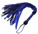 Strict Leather - Suede Flogger - Blue photo