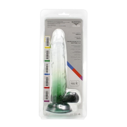 Kiotos - Slick Realistic Dildo 05 - Green photo