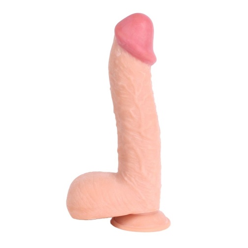 Kiotos - Realistic Dildo 22cm w Balls - Flesh photo