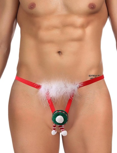 Ohyeah - Christmas Sexy Men Underwear - Red 照片