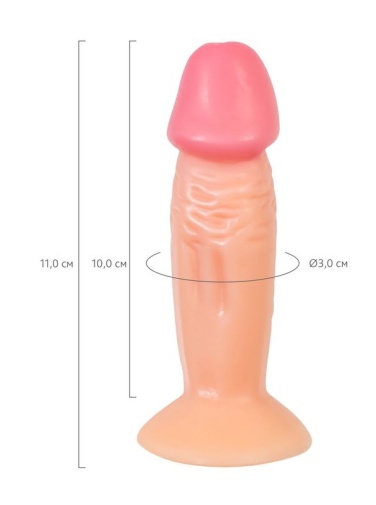 RealStick - Nude Vere Dildo 11cm photo