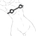FAAK - Lips Nipple Clamps - Black 照片-7