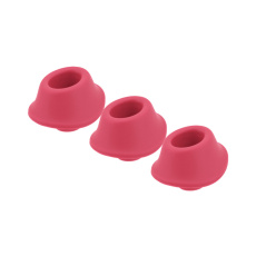 Womanizer - Premium 适用更换吸头中码3个装 - 红莓色 照片