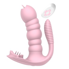 Secwell - Cater Flicking Vibrator - Pink photo