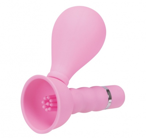 NPG - 电动乳头吸吮震动器 - 粉红色 照片