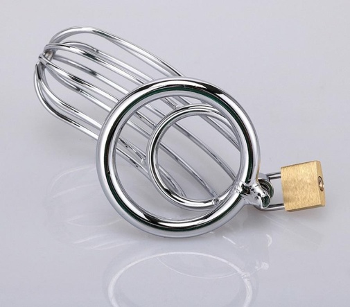 XX-Dreamstoys - Banana Metal Cock Cage photo