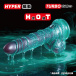 Premium A - Dragon Dick Heating Vibrator - Blue photo-5