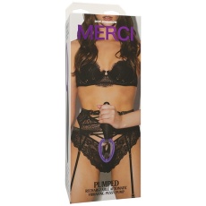 Doc Johnson - Merci Pumped Auto Vibro Pussy Pump - Black photo