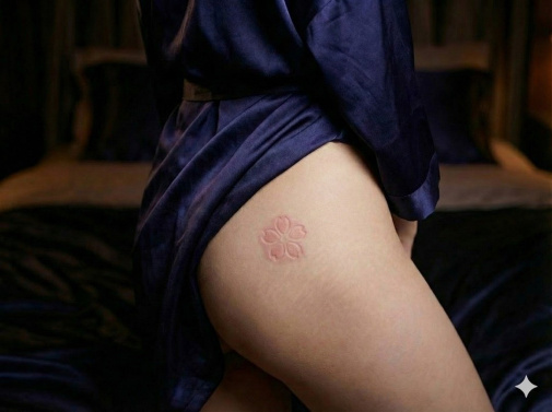 Liebe Seele - Flower Wenge Wood Paddle - Brown 照片