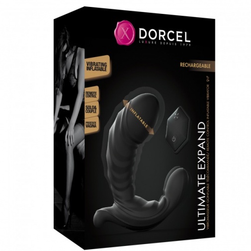 Dorcel - Ultimate Expand 后庭震动器 - 黑色 照片