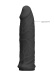 RealRock - Penis Sleeve 6" - Black photo-9