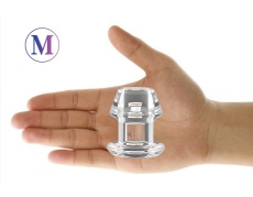 SMVIP - Hollow Tunnel Plug M - Clear photo