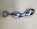 MT - Anal Plug w Handle - Silver photo-2