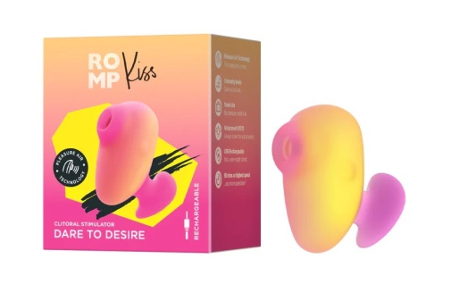 Romp - Kiss Finger Vibrator - Pink photo