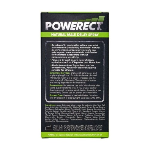 Powerect - Natural Make Delay Spray - 30ml photo