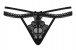 Obsessive - Wonderia Thong - Black - L/XL photo-7