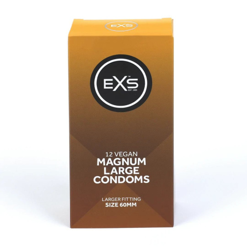 EXS - Vegan Magnum Large Condoms 12's Pack 照片