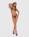 Obsessive - Anyya Crotchless 2 pcs Set - Black - S/M/L photo-5