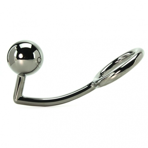 TOF - Steel Cock Ring with Anal Ball photo