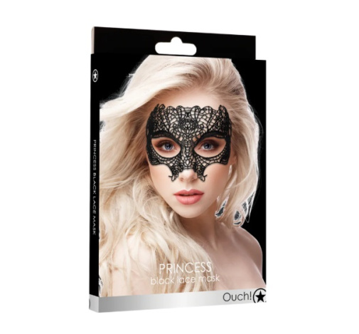 Ouch - Princess Lace Mask - Black photo