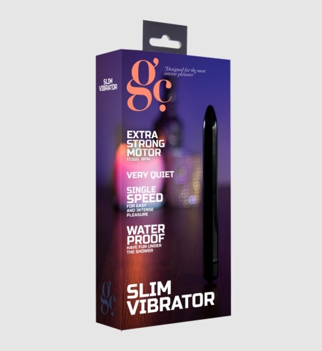 GC - Slim Bullet Vibrator - Black photo