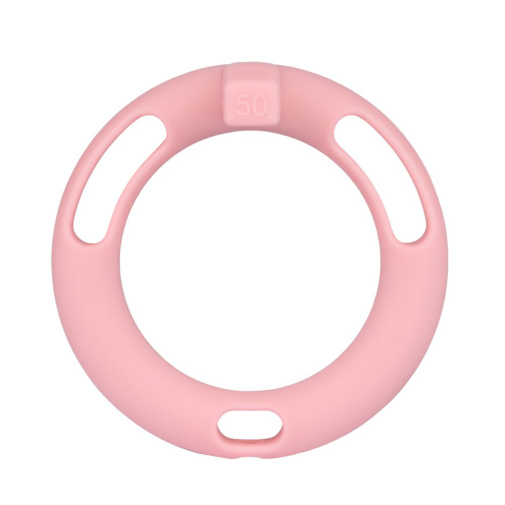 FAAK - Silicone Chastity Cage 121 - Pink photo