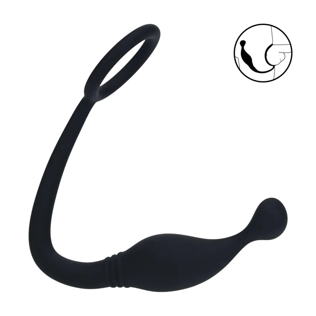 Levelz - 前列腺刺激阴茎环 S码 - 黑色 照片-4