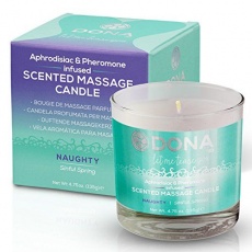 Dona - Soy Massage Candle Naughty Sinful Spring - 135g photo