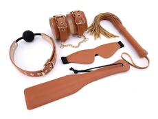 Dreamtoys - Blaze Elite BDSM Set - Brown photo