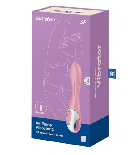 Satisfyer - Air Pump Vibrator 2 - Pink photo