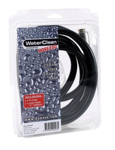WaterClean - Shower Hose 250cm - Black photo