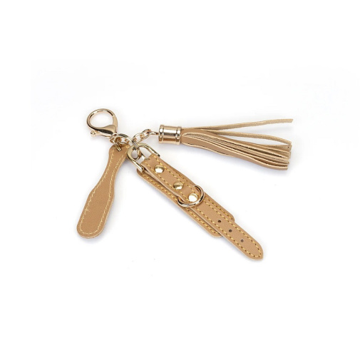 Liebe Seele - Mini BDSM Keychain Set - Brown photo