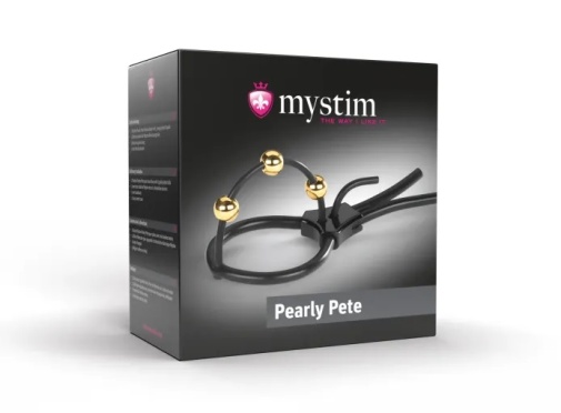 Mystim - Pearly Pete 陰莖冠狀溝電擊綁帶 照片