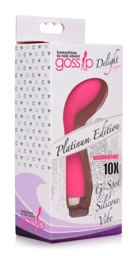 Gossip - Delight G-Spot Vibrator - Pink photo
