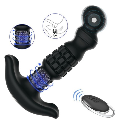 Honey Play Box - Pineapple Vibro Prostate Massager - Black photo