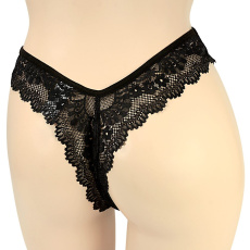 NPG - E114 Premium Lace Panties - Black 照片