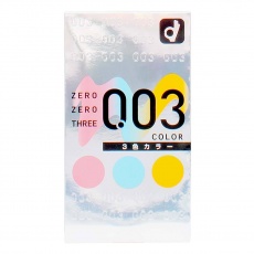 Okamoto - Zero Zero Three 0.03 3-colors (Japan Edition) 12's Pack photo