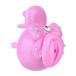 FAAK - Bow Chastity Cage w Cock Plug - Pink photo-8