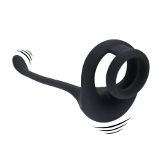 Levelz - Dual Motor Ring w Prostate Stimulator - Black photo
